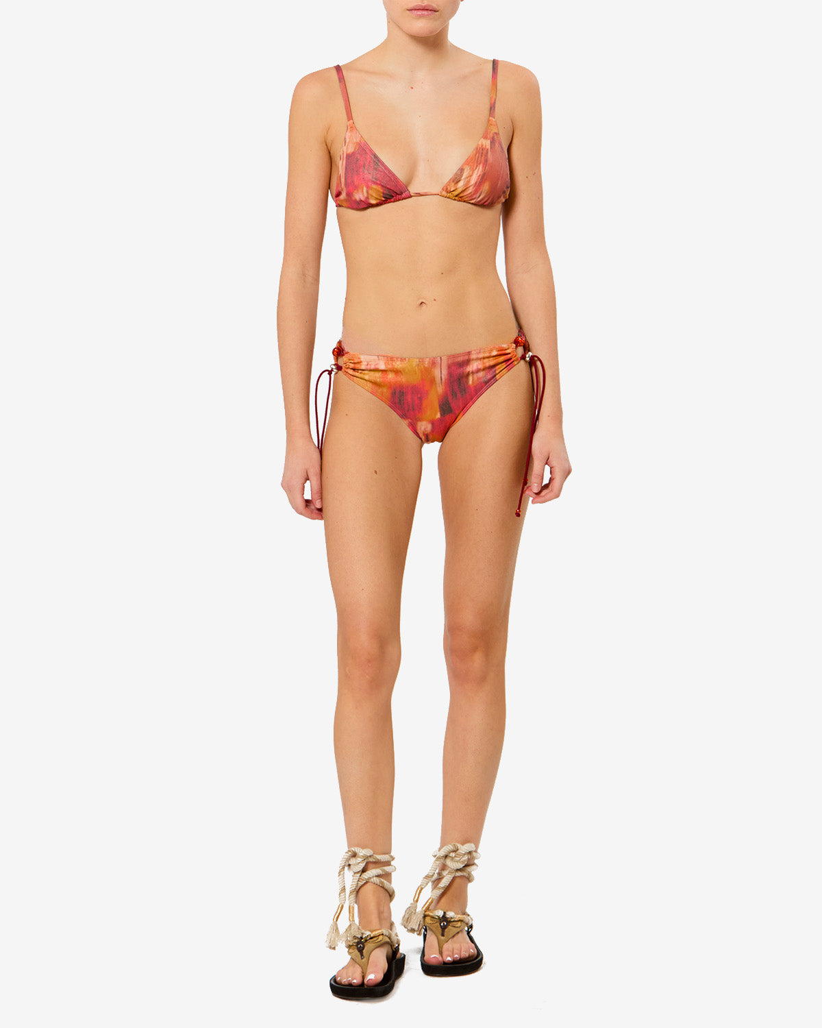 Isabel Marant Feride soutien-gorge triangle orange nylon