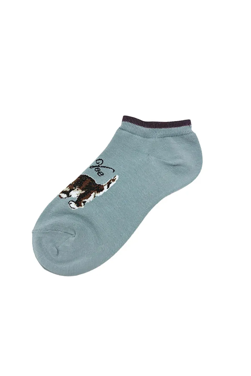 Paul & Joe Chaussettes socquettes chaton bleues 36-39