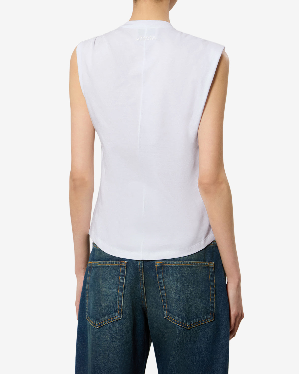 Isabel Marant Nayda t-shirt blanc en coton