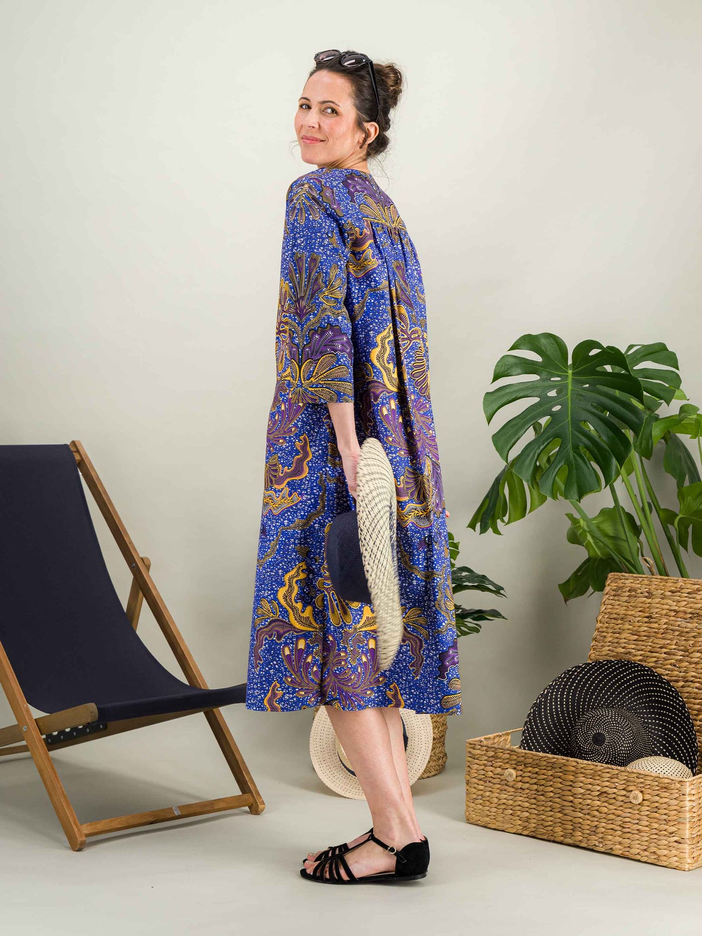 Anahide Saint André Zenitude robe coton mi-longue été