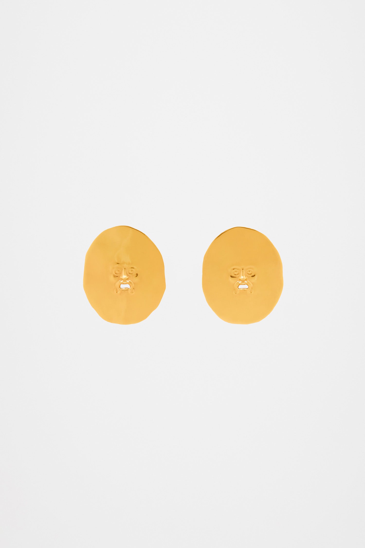 Patou A20JW0321000299G boucles clips laiton Gold