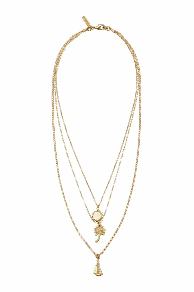 Alemaïs Calypso Multi Charm collier breloques taille OS
