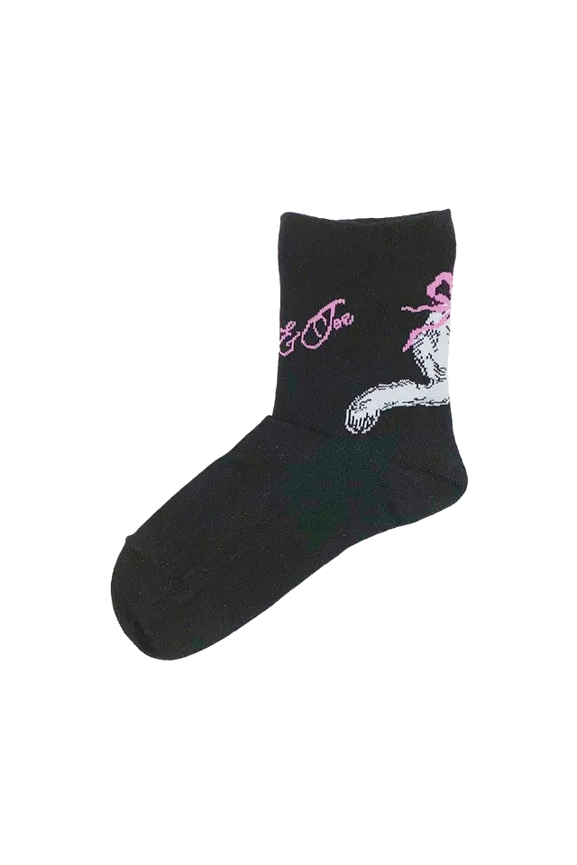 Paul & Joe Gipsy chaussettes noires ruban épaisses