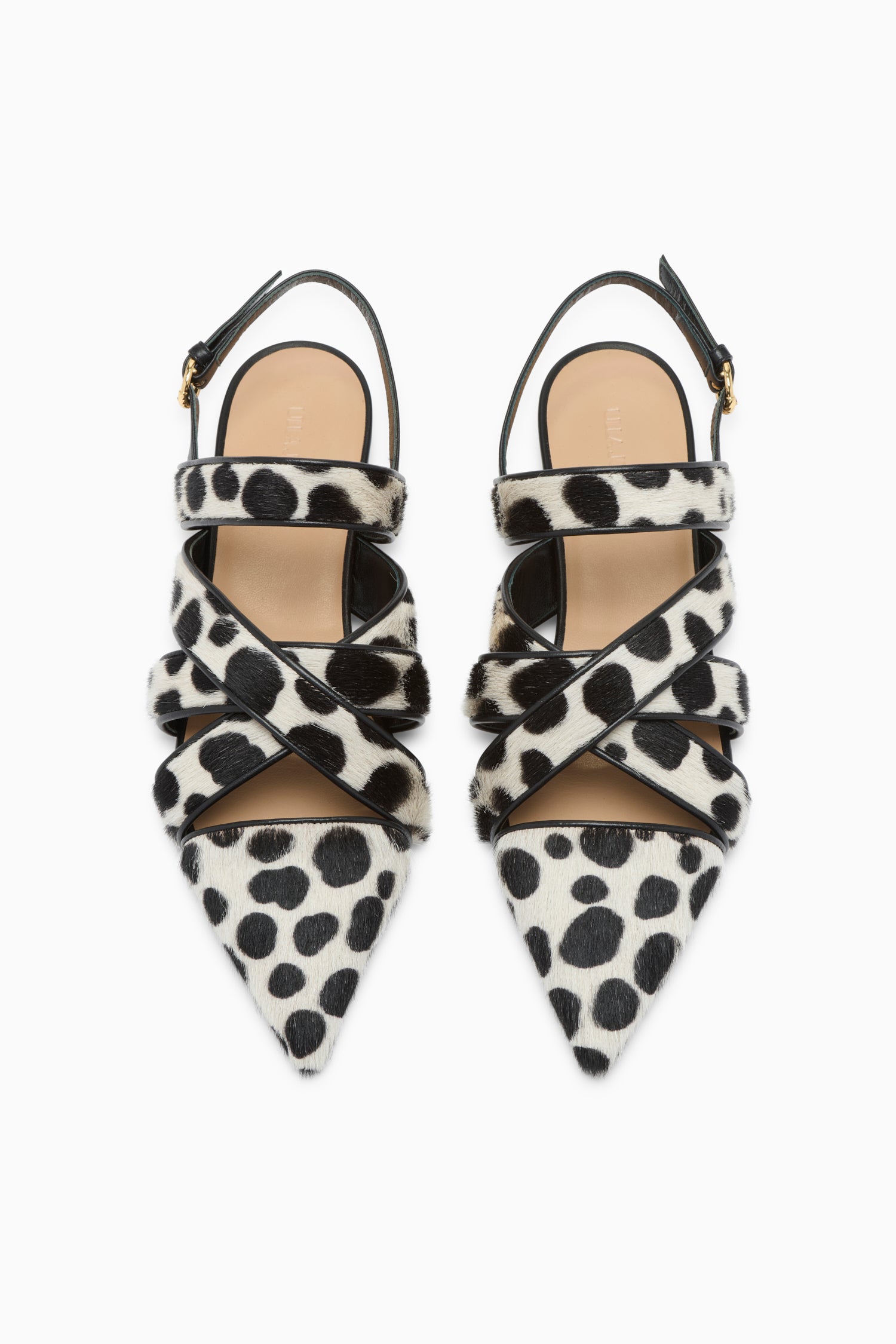 Ulla Johnson Tallulah UJ44100D ballerine Léopard tressée