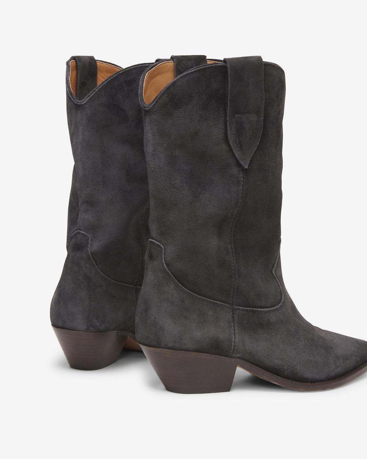 Isabel Marant Duerto bottes santiag noir délavé talon 4 cm