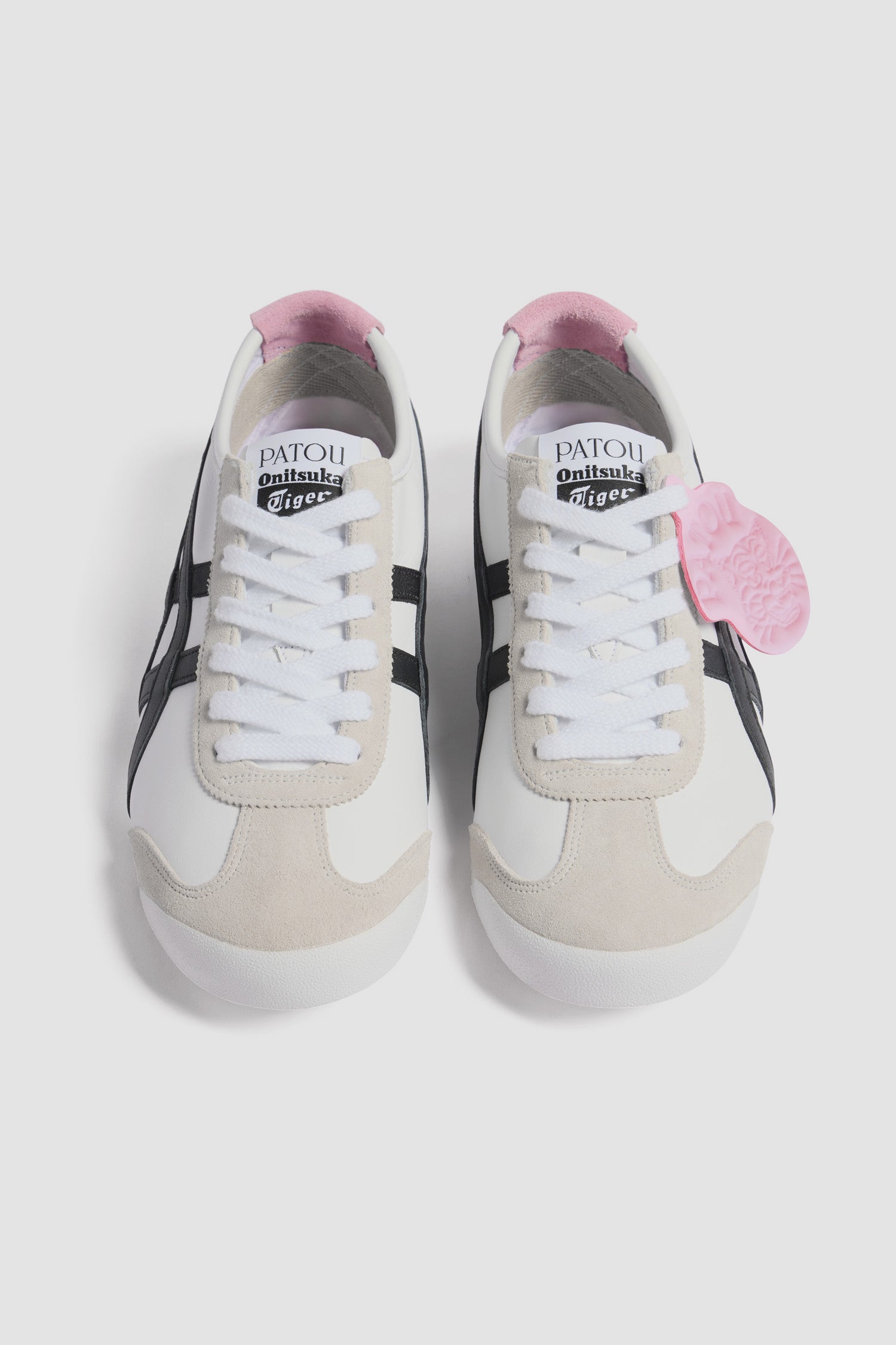 Patou FO012 basket nappa Mexico 66 blanche Onitsuka Tiger