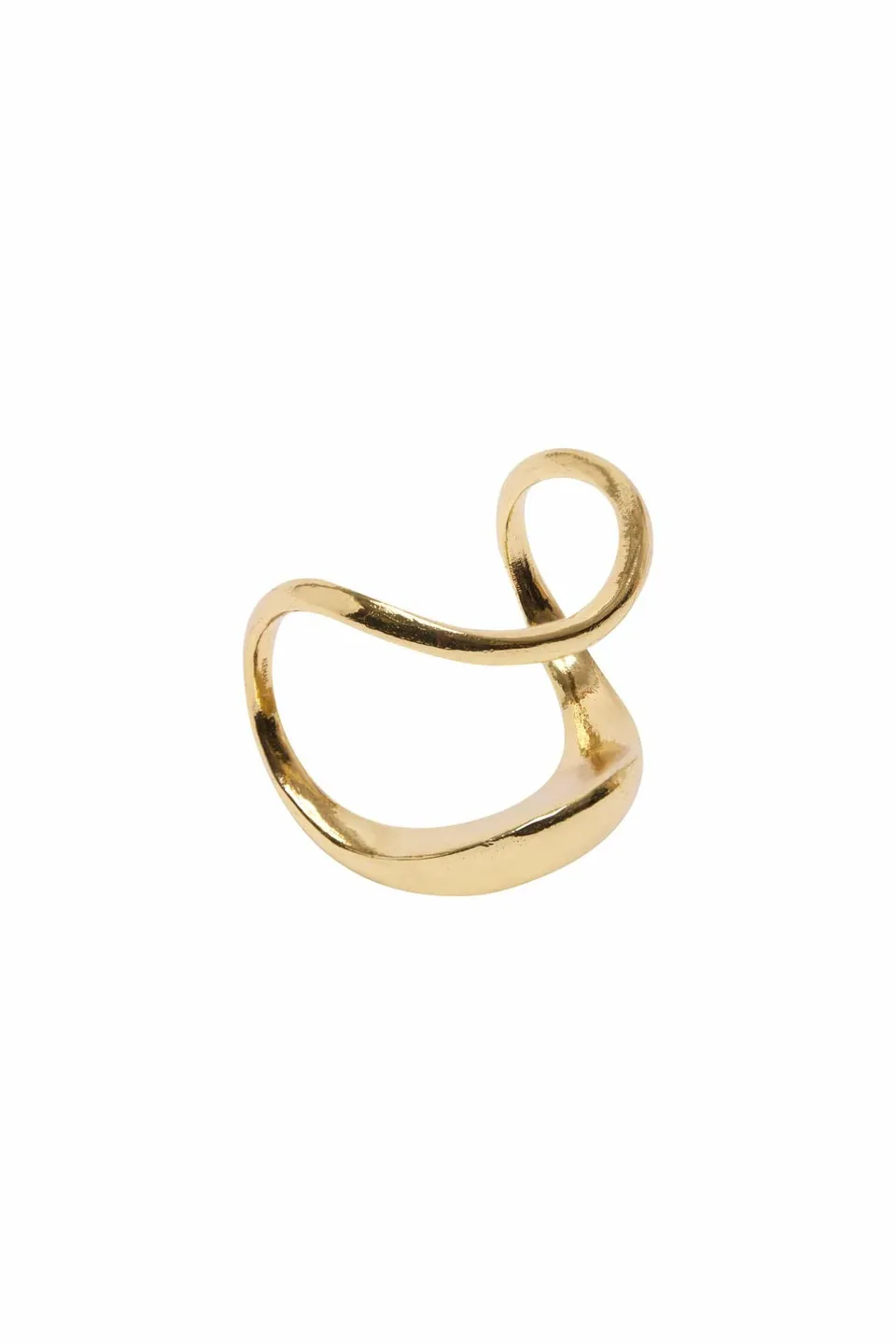 Alemäis Atomic Sculptured Cuff manchette taille unique laiton