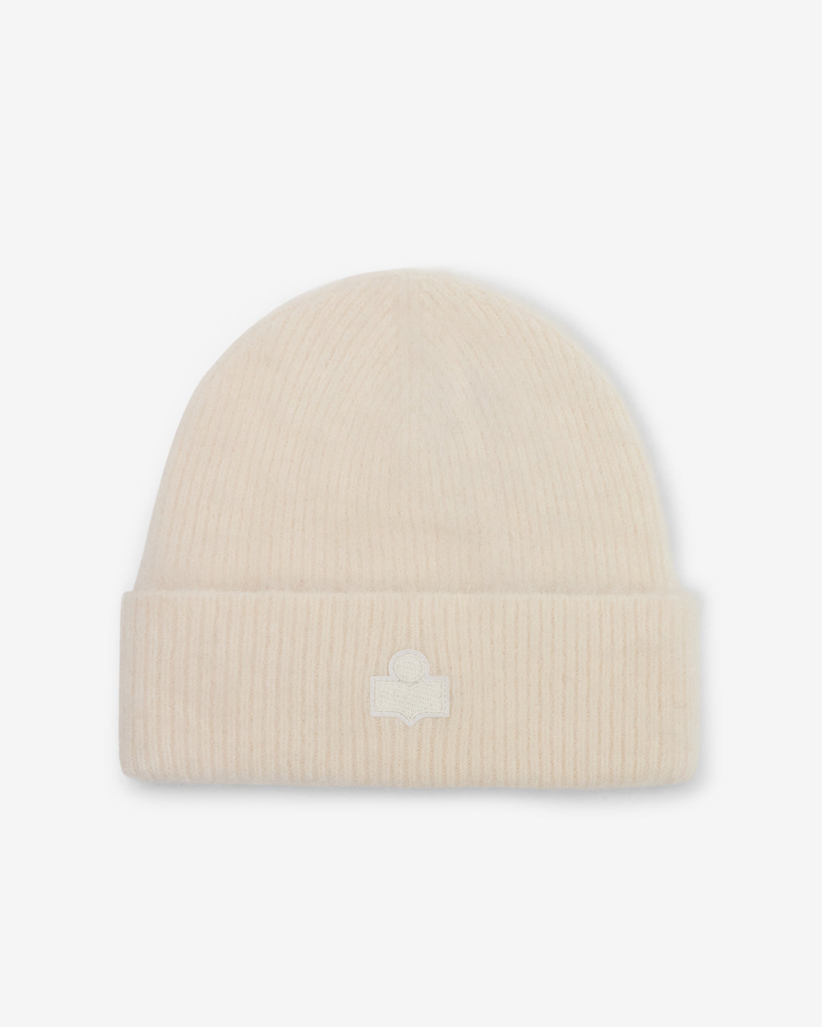 Isabel Marant Peeta bonnet alpaga écru maille