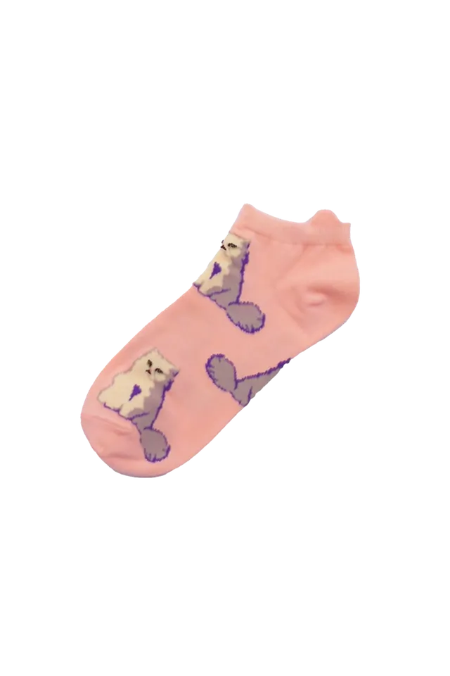 Paul & Joe Gipsy chaussettes basses chat rose