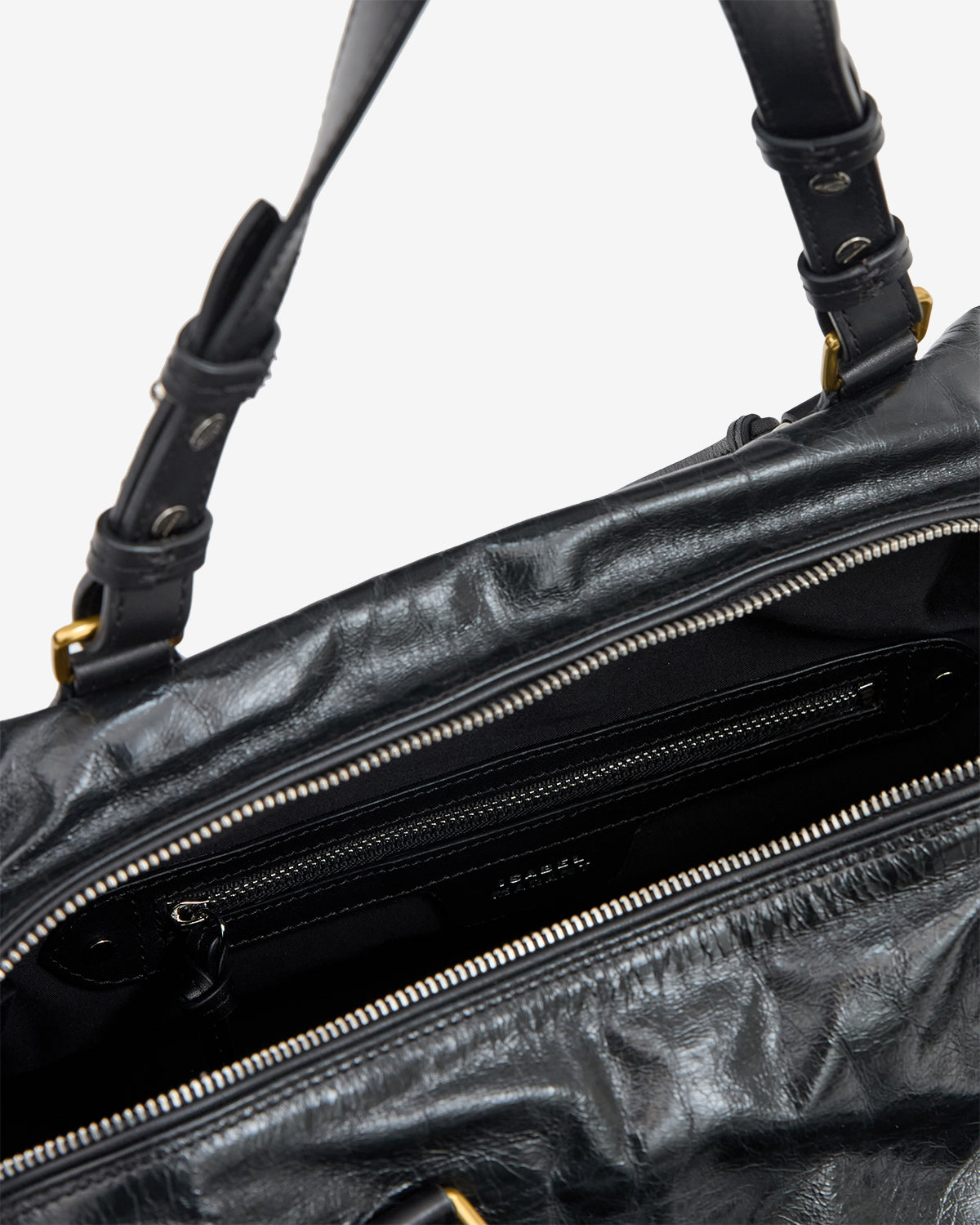 Isabel Marant Tilpa PP0507 sac cuir noir 36 cm