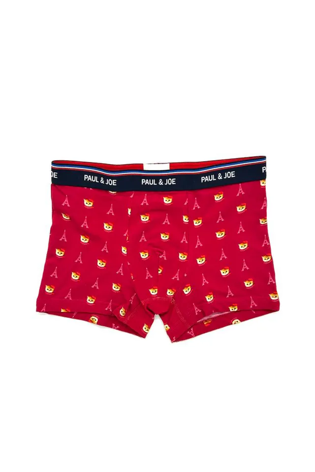 Paul & Joe Nounette in Paris boxer rouge coton