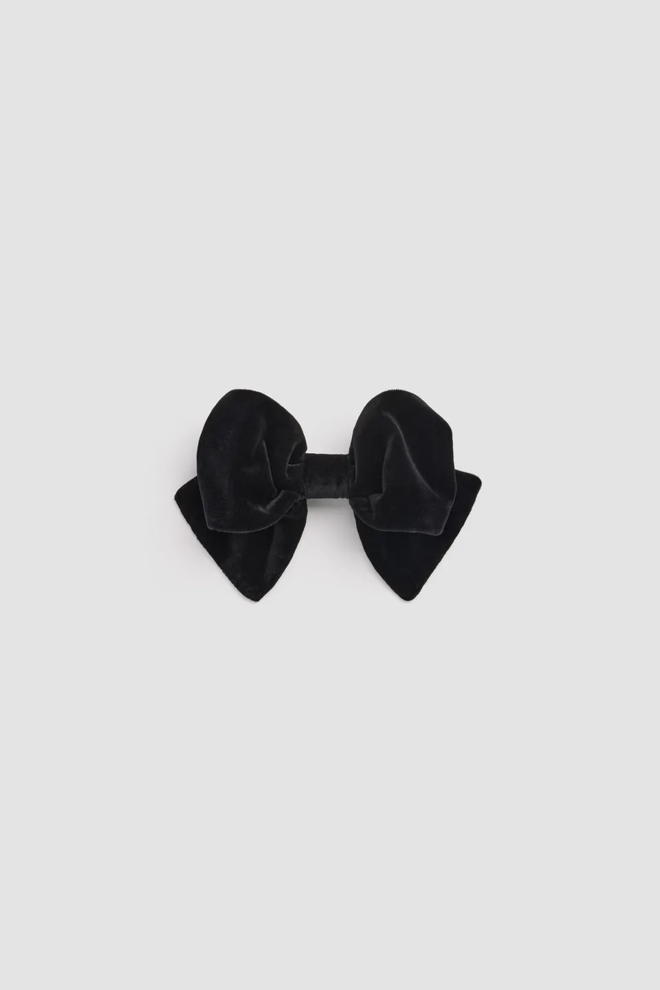 Patou Accessories H25AC1100170999B barrette velours coton noir TU