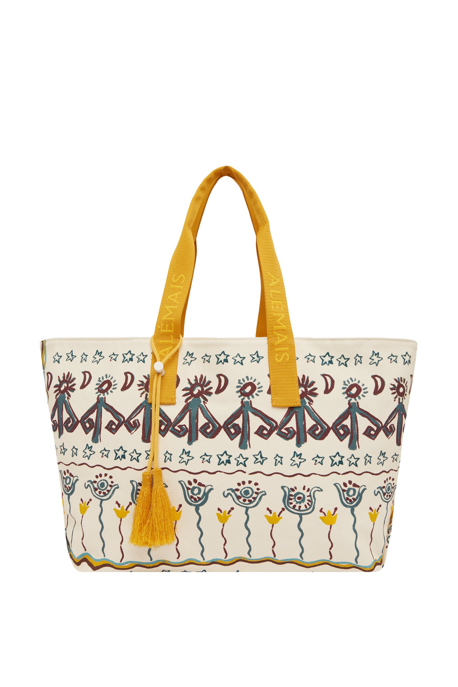 Alemaïs Sun Dancer tote sac cabas toile imprimé