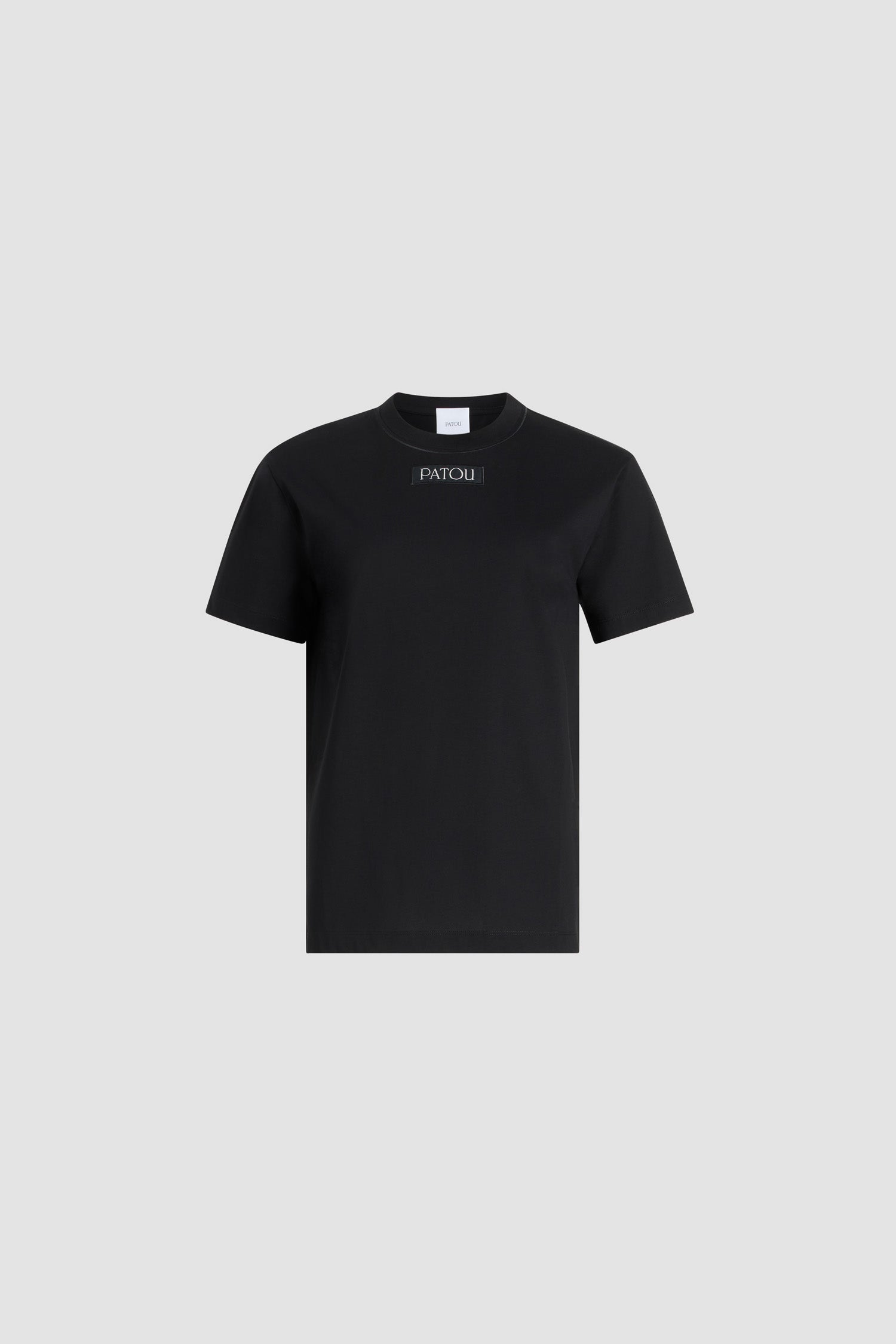 Patou JE1879999999B t-shirt coton bio noir logo