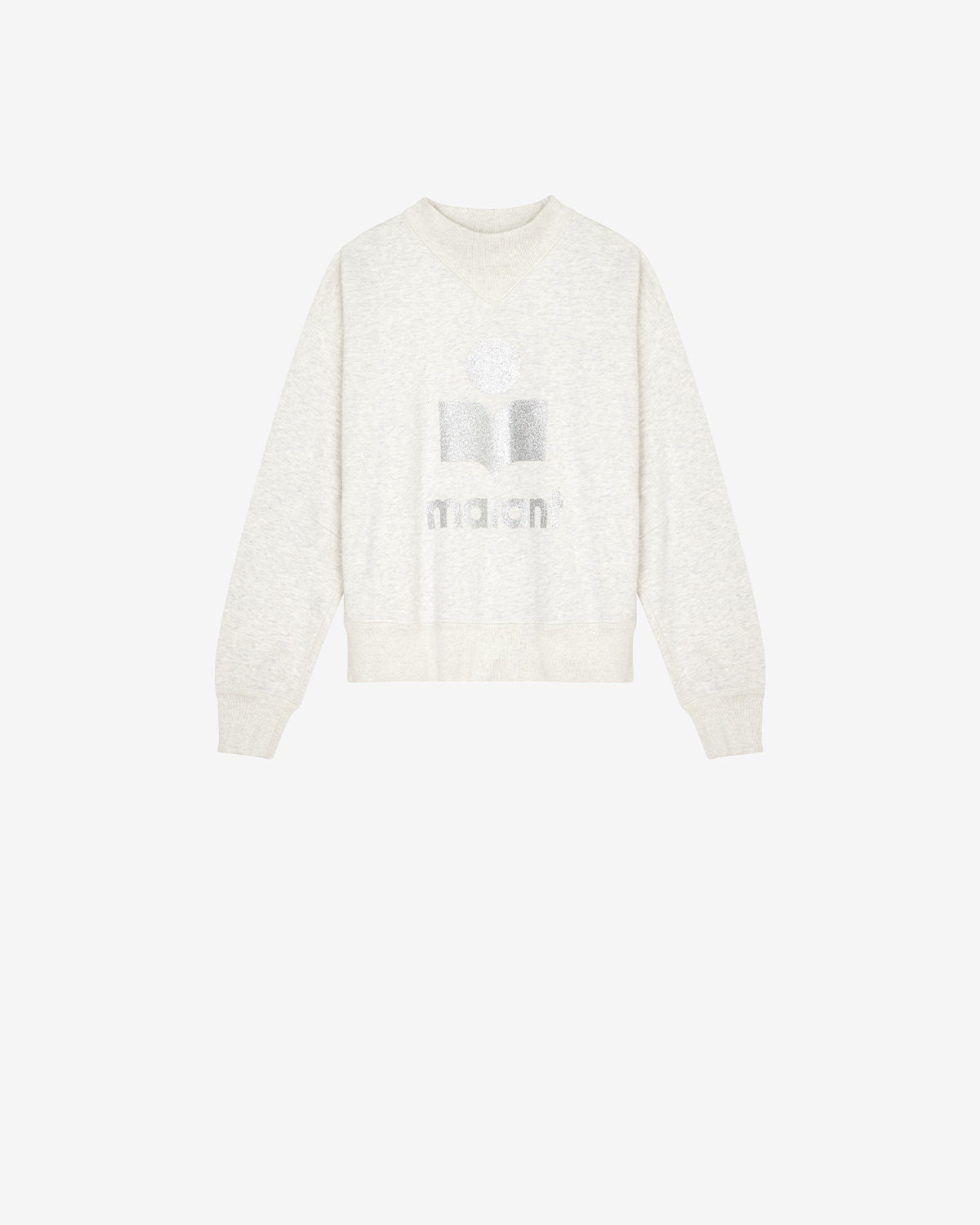 Isabel Marant Moby sweatshirt écru coton logo Marant