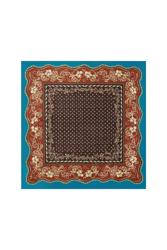 Alemaïs Alma Silk Scarf carré soie imprimé