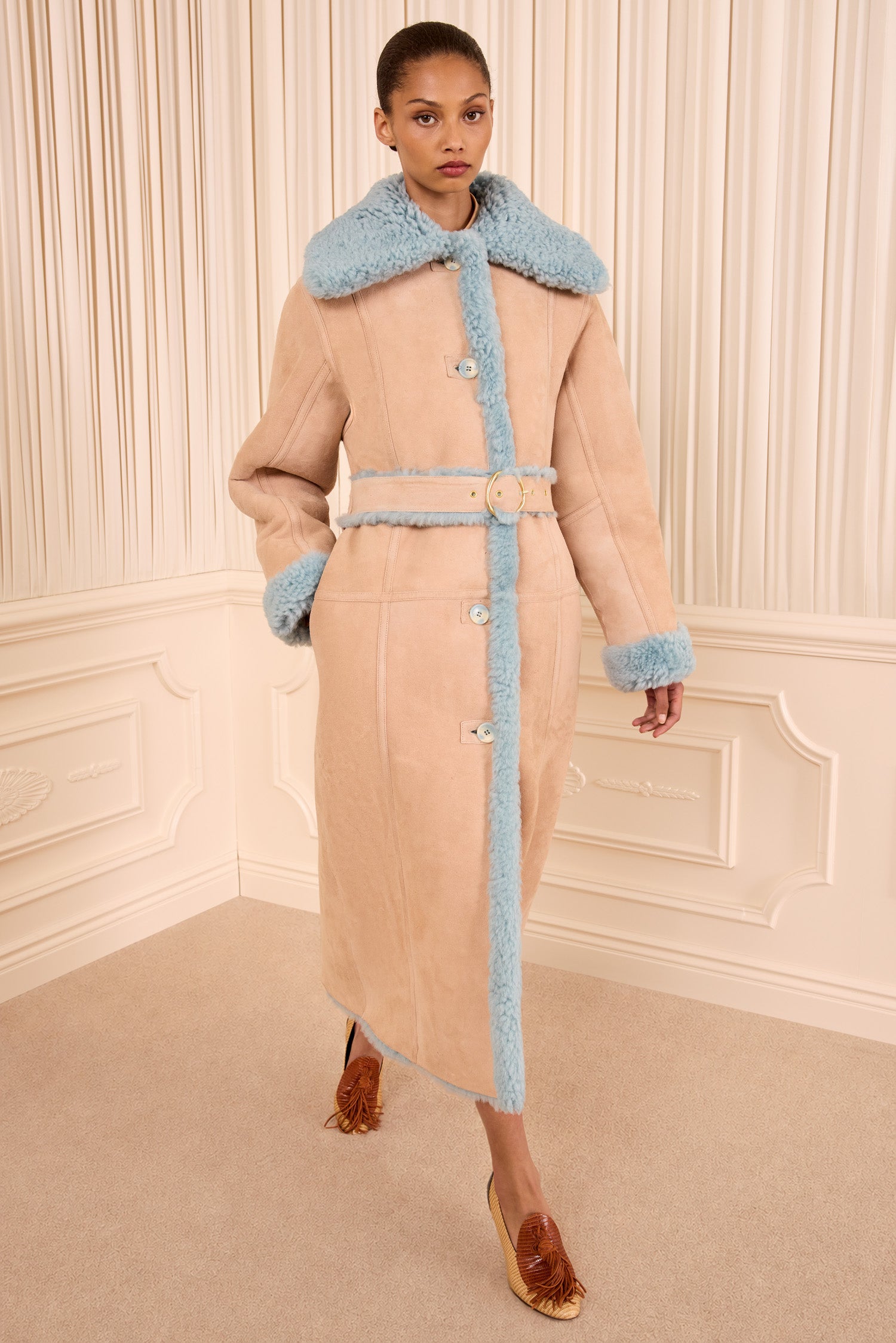Ulla Johnson Laureline manteau shearling Beryl
