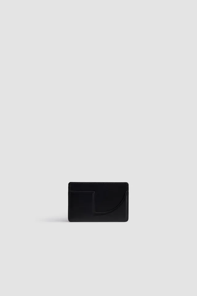 Patou P24SL0015000999B porte-cartes cuir noir JP