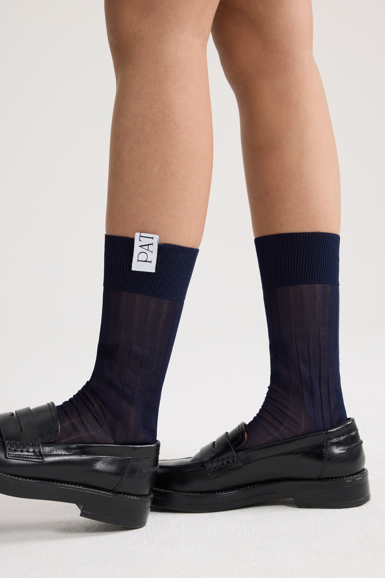 Patou P26AC1190256694N chaussettes viscose Deep Sea Blue