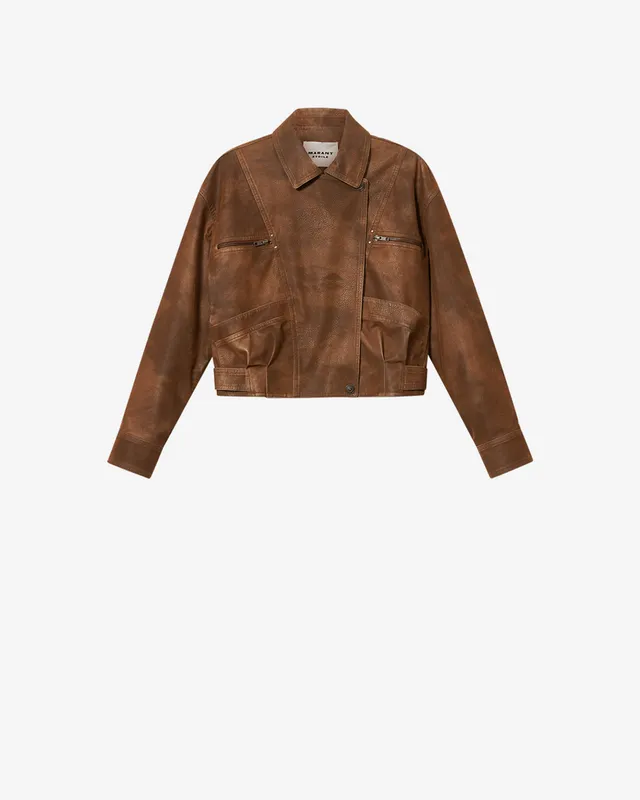 Isabel Marant Belma veste marron biker