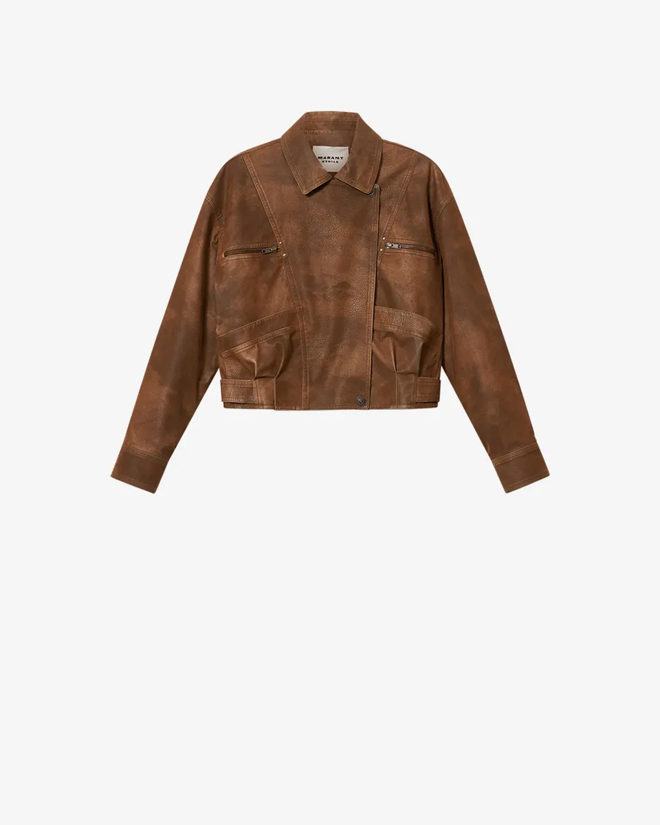 Isabel Marant Belma veste marron biker