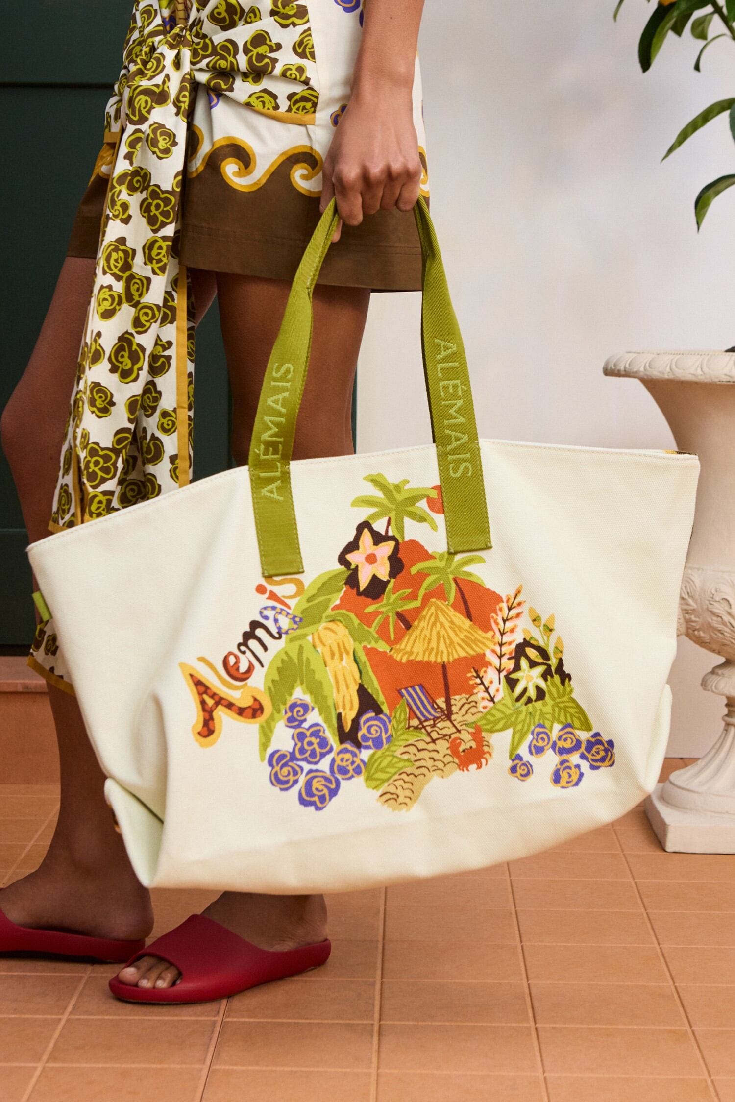 Alemäis Accessories Island Cove Beach Tote cabas toile TU