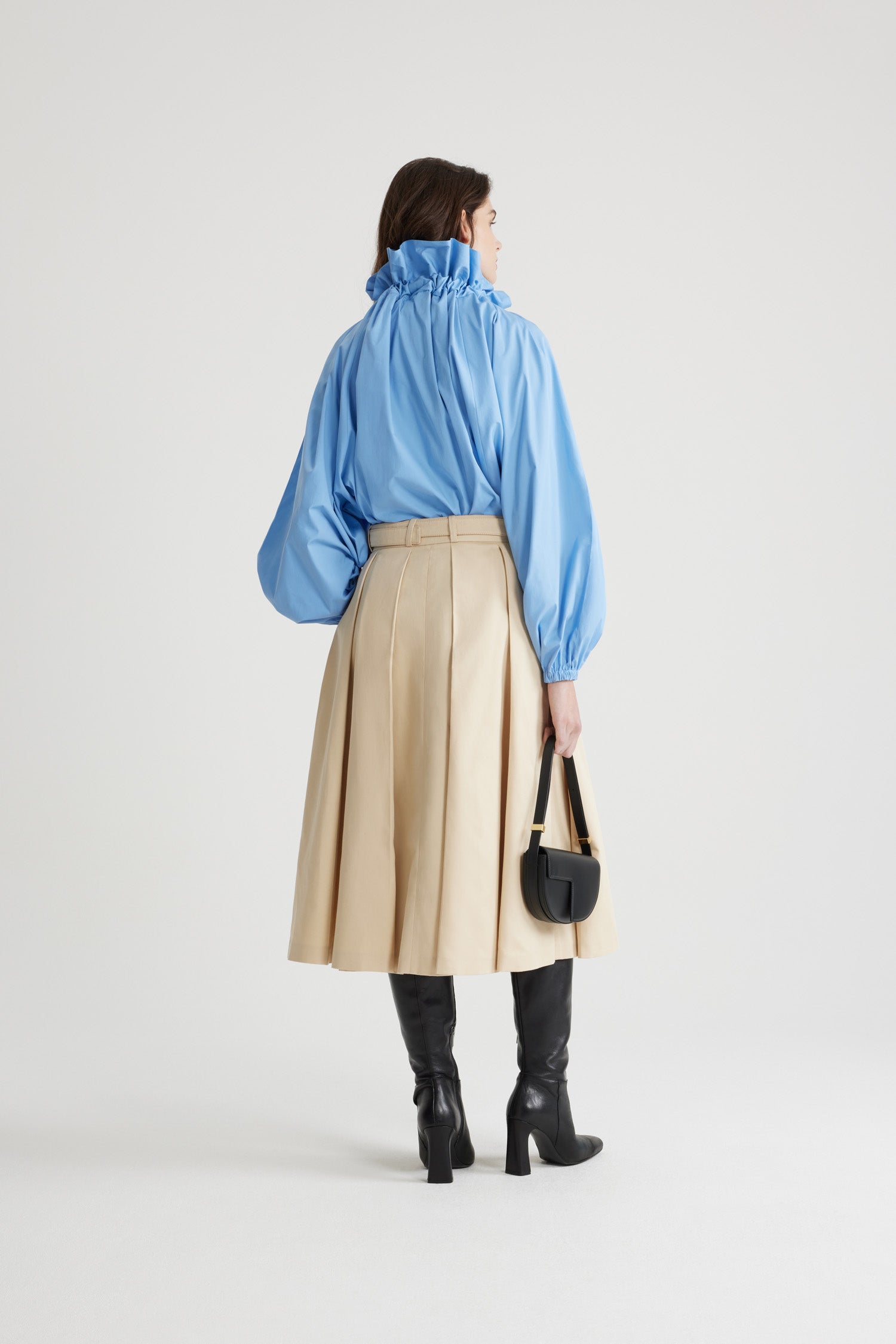 Patou H24TO0170017636B top coton Airy Blue