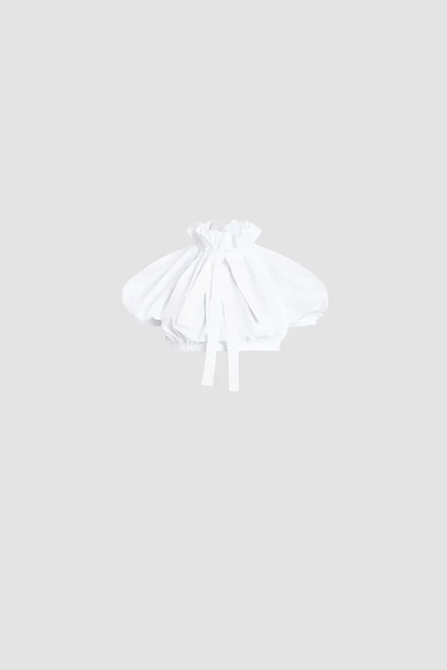 Patou P26JE2209999001W top blanc coton bio