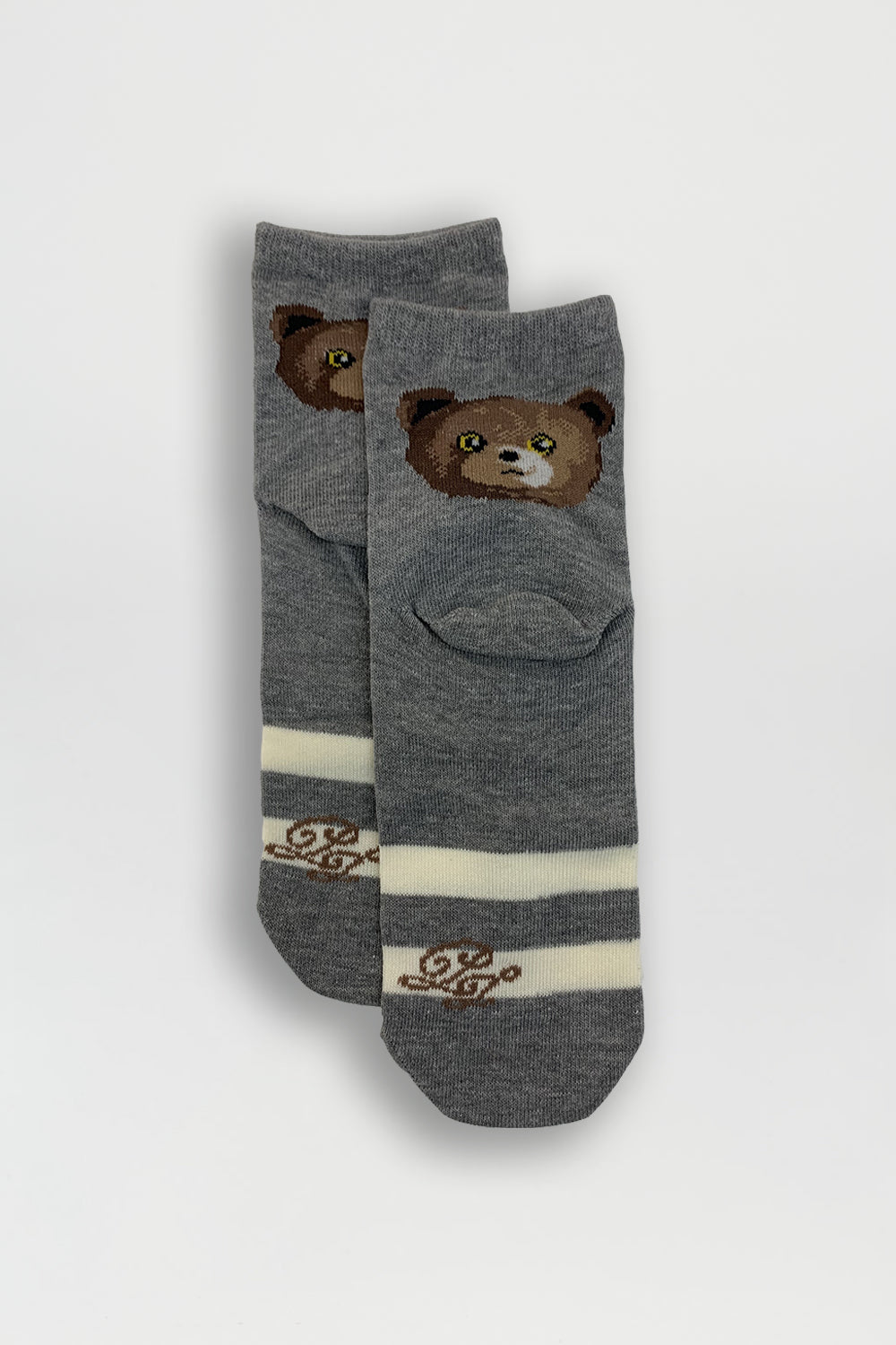 PAUL & JOE Chaussettes oursons coton 36-39 Noir Gris Ciel Rose