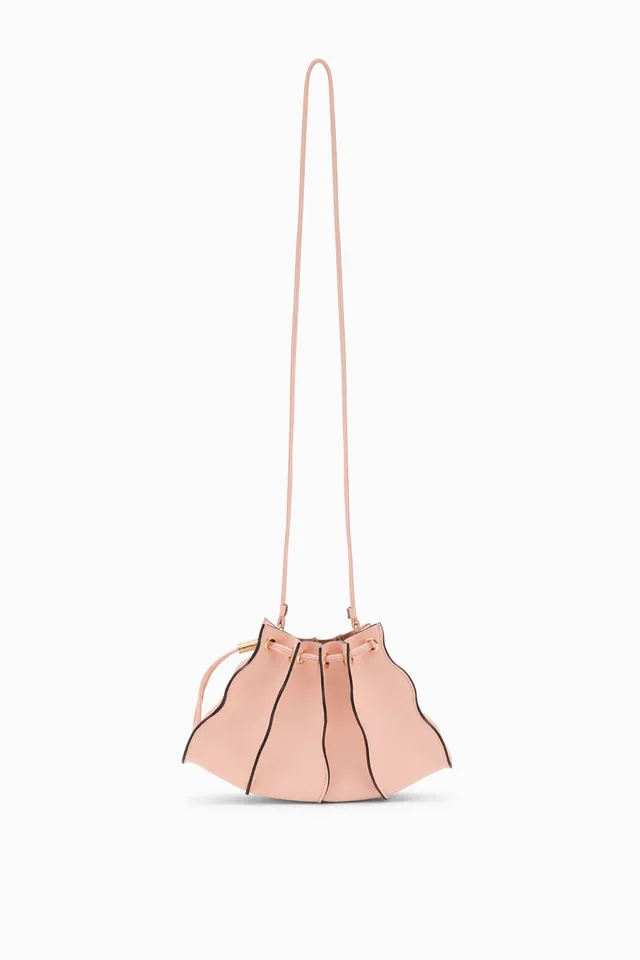Ulla Johnson Adria Petit Sac Tulip Cuir Nappa Crossbody