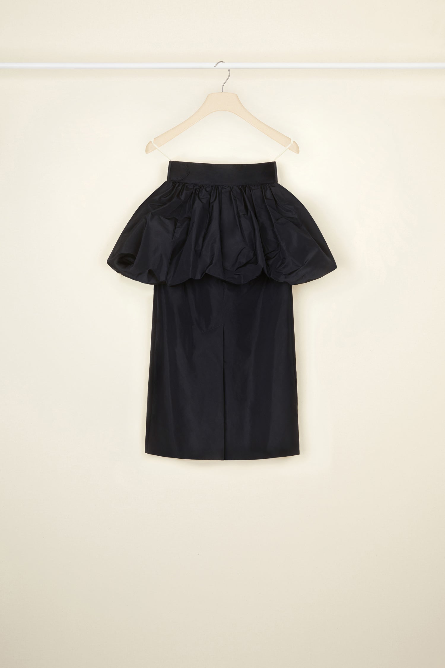 Patou SK028 jupe crayon Night Blue faille