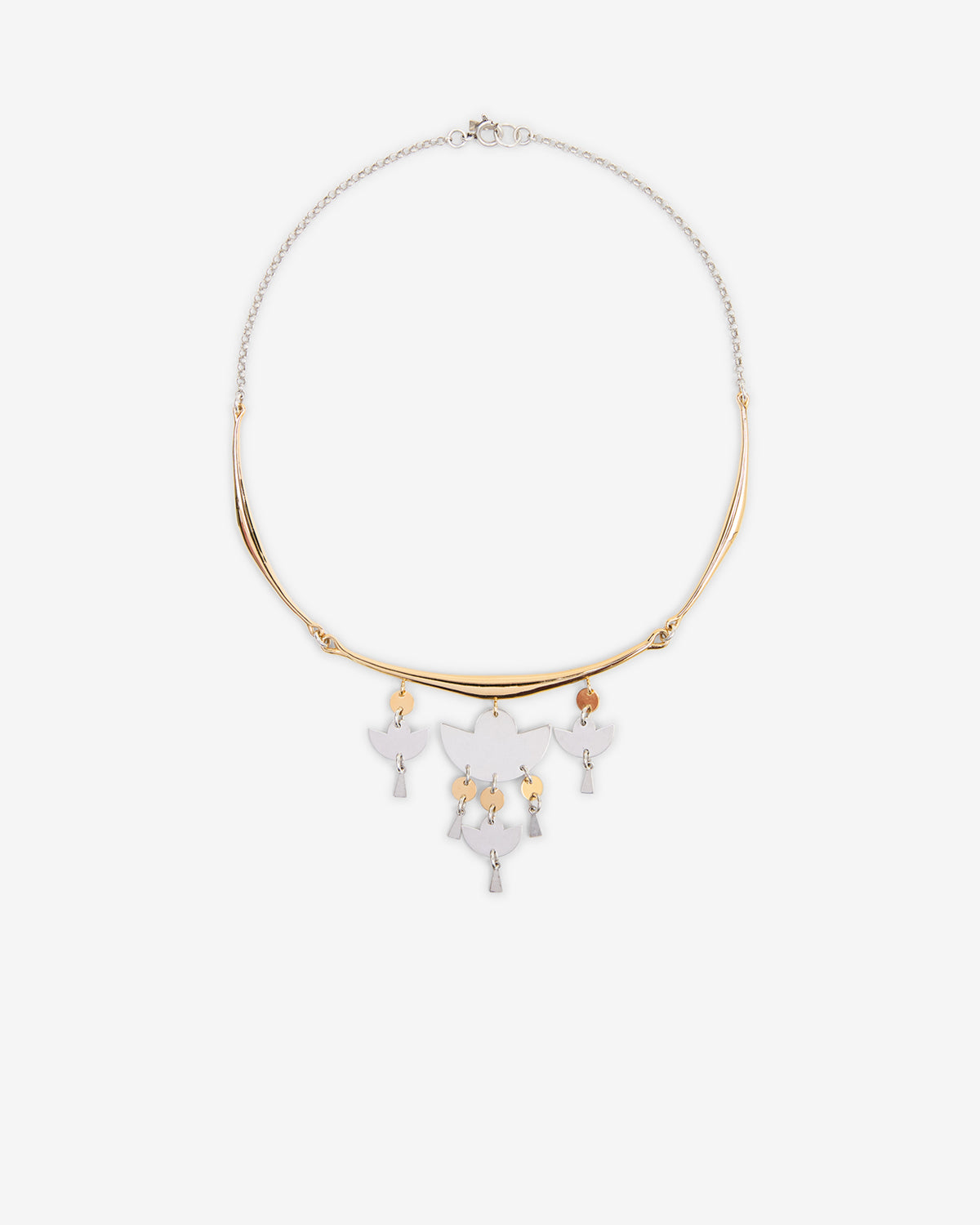Isabel Marant Heija RC0091 Collier argenté-doré