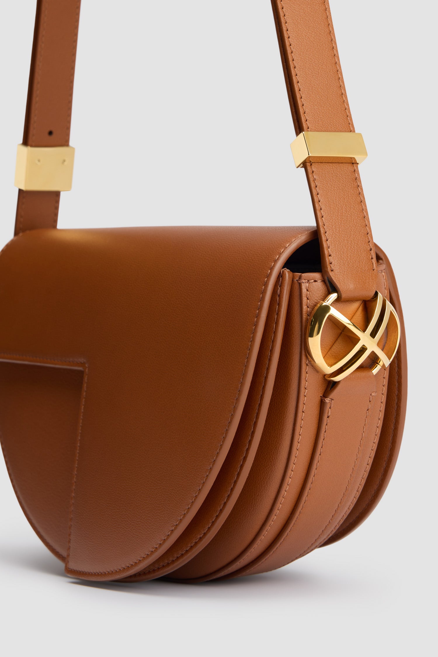 Patou Bags H24BA0015000220A Sac cuir marron Autumn Leaf