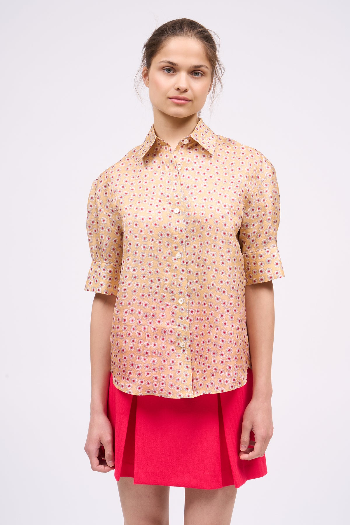 Paul & Joe Gladice chemise gazar soie imprimée fluide