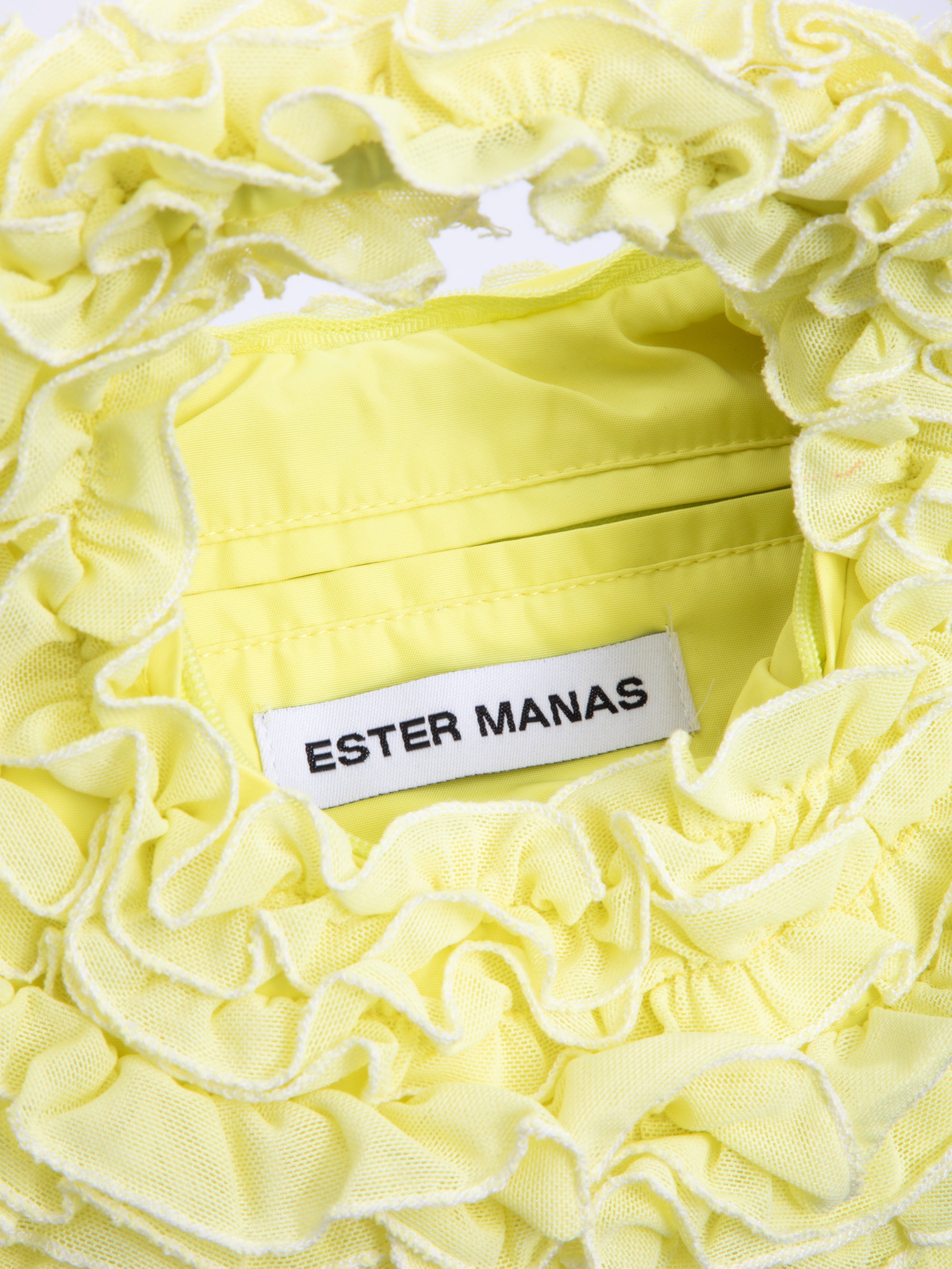 Ester Manas Cancan Handbag sac mimosa froncé