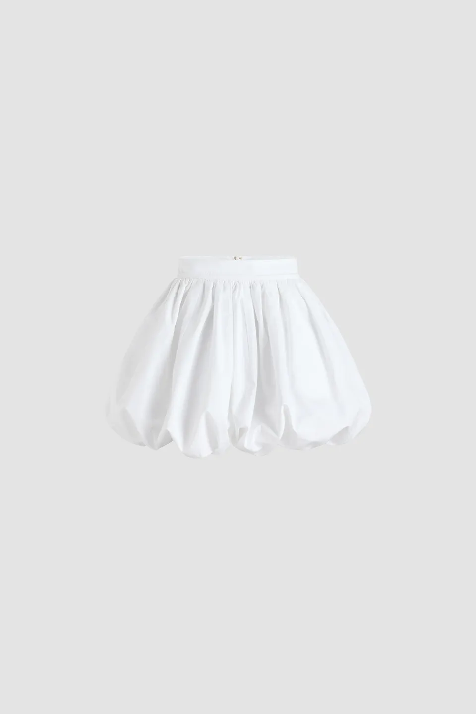 Patou H25SK098 jupe boule popeline bio blanche taille 38