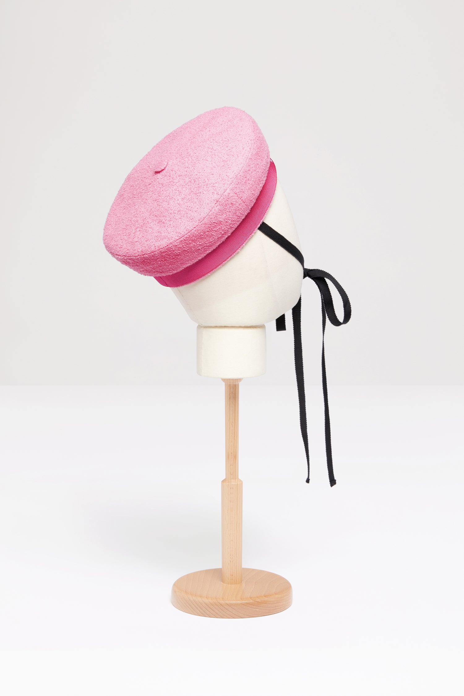 Patou AC002 chapeau marin tweed coton rose S-L