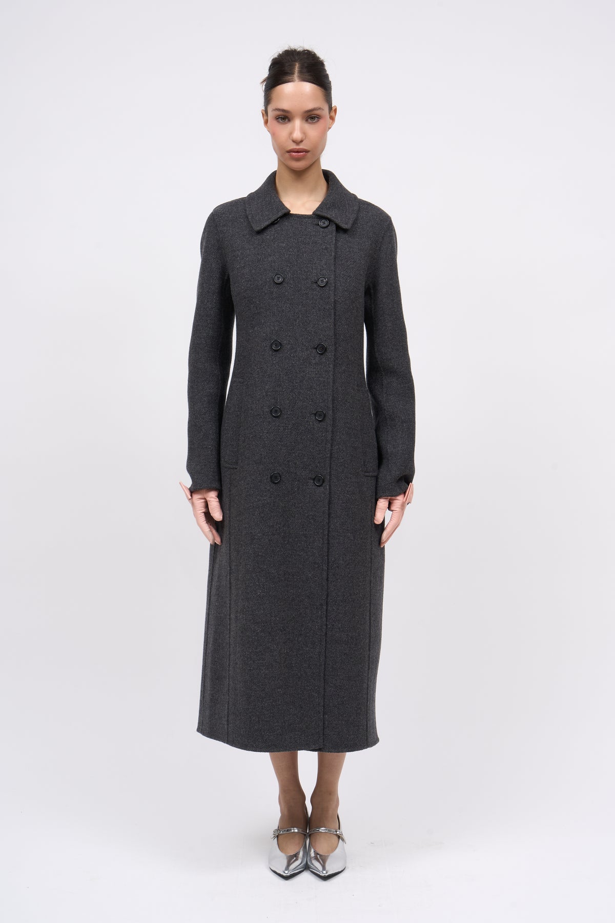 Paul & Joe Trieste Long manteau double face manteau midi