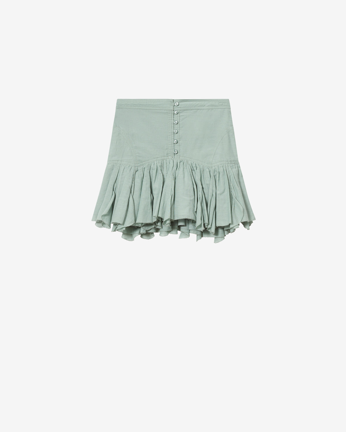 Isabel Marant Daneen jupe voile sauge