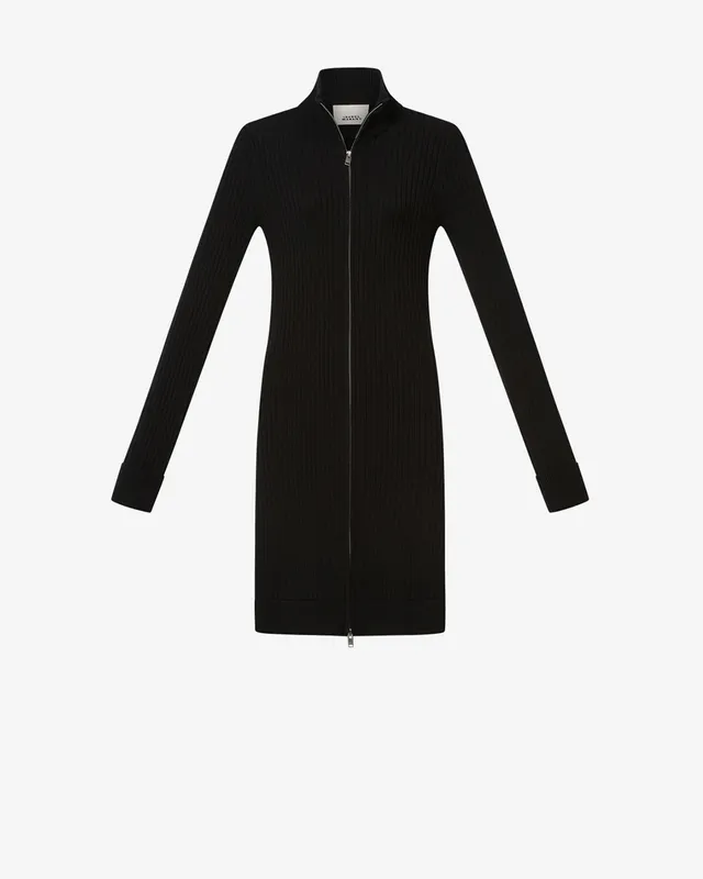 Isabel Marant Robes Alexane robe laine noir