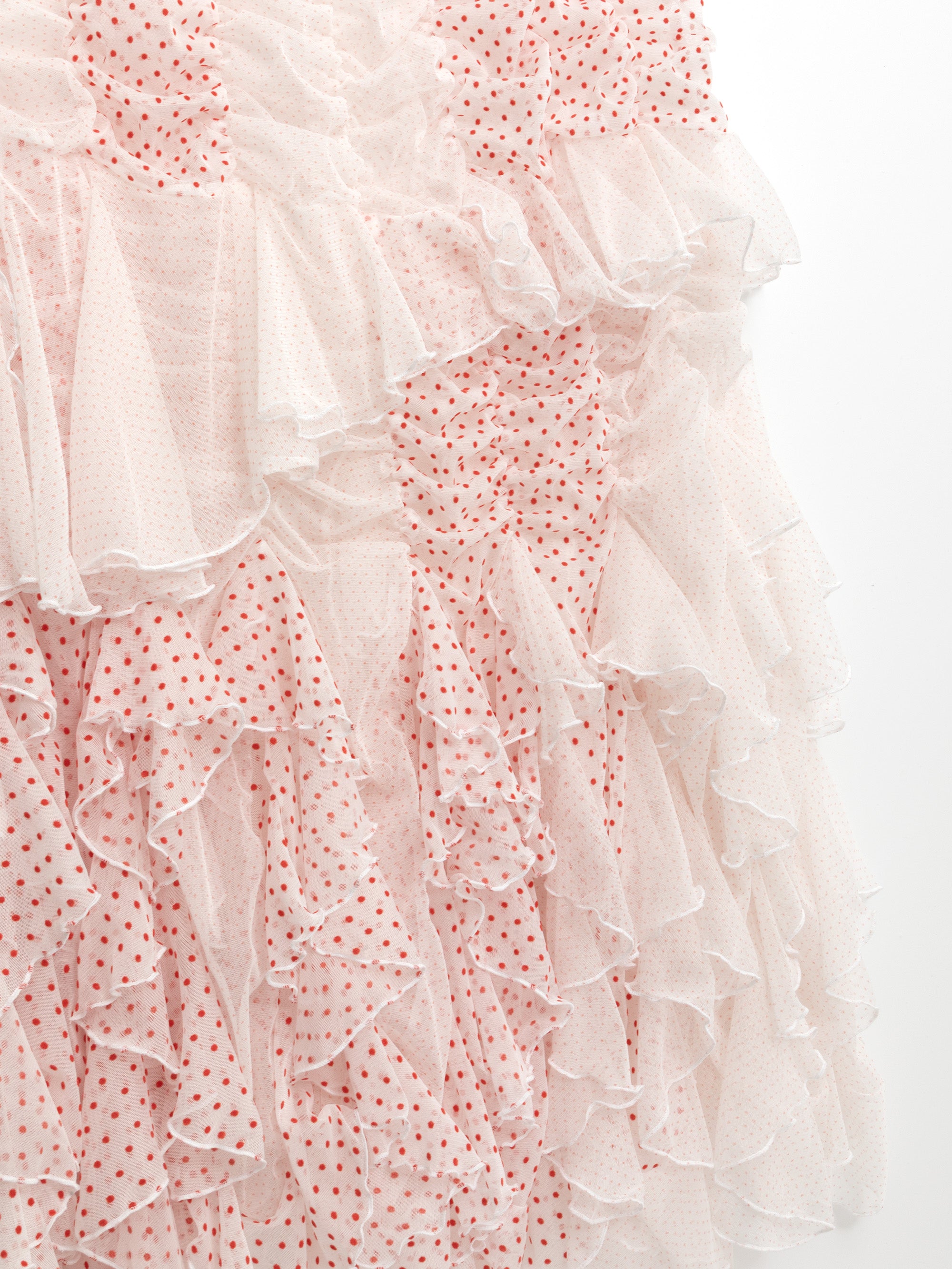 Ester Manas Dresses Butterfly Polka Dot robe blanche 44/50