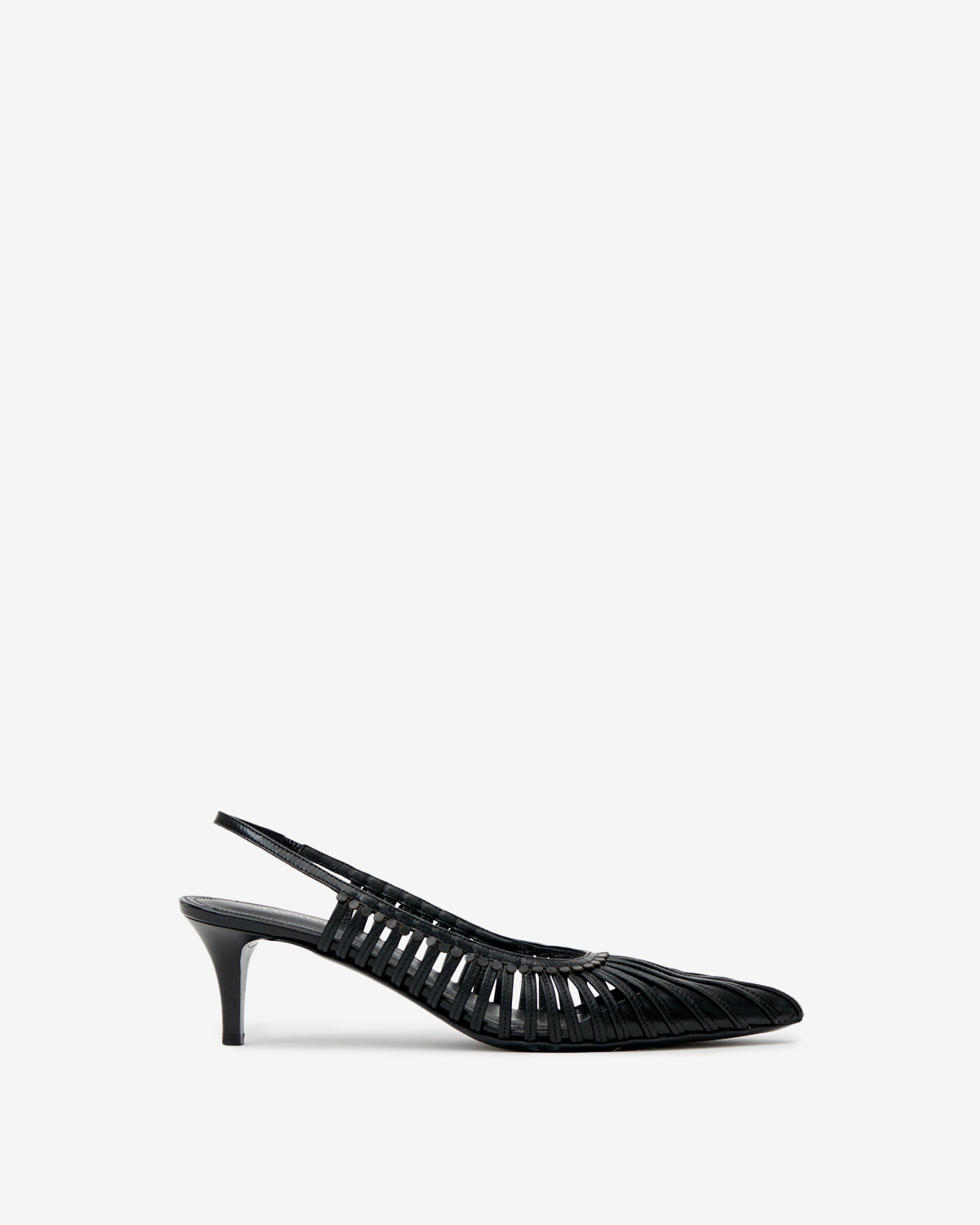 Isabel Marant Pionee escarpins cuir noir pointu