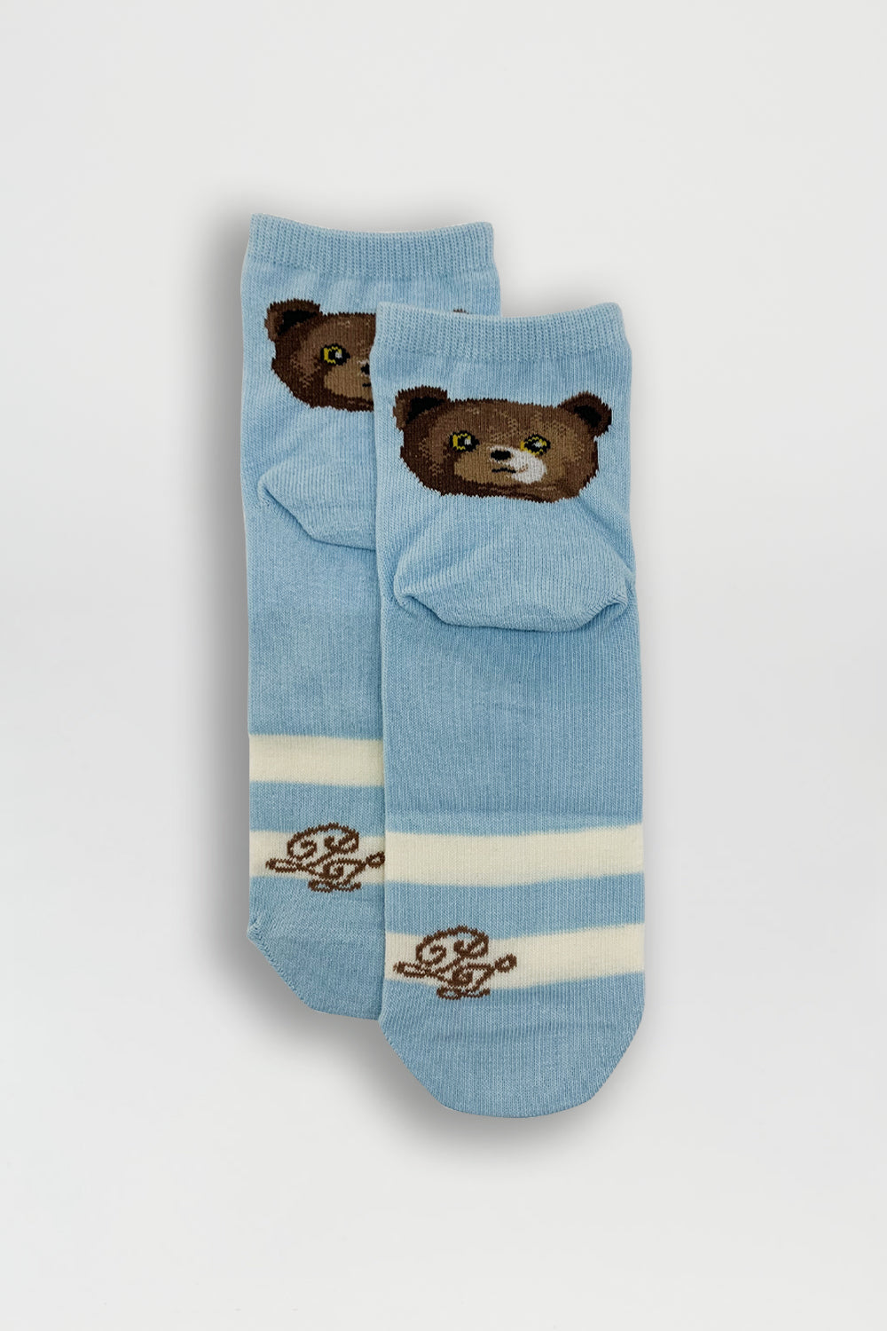 PAUL & JOE Chaussettes oursons coton 36-39 Noir Gris Ciel Rose