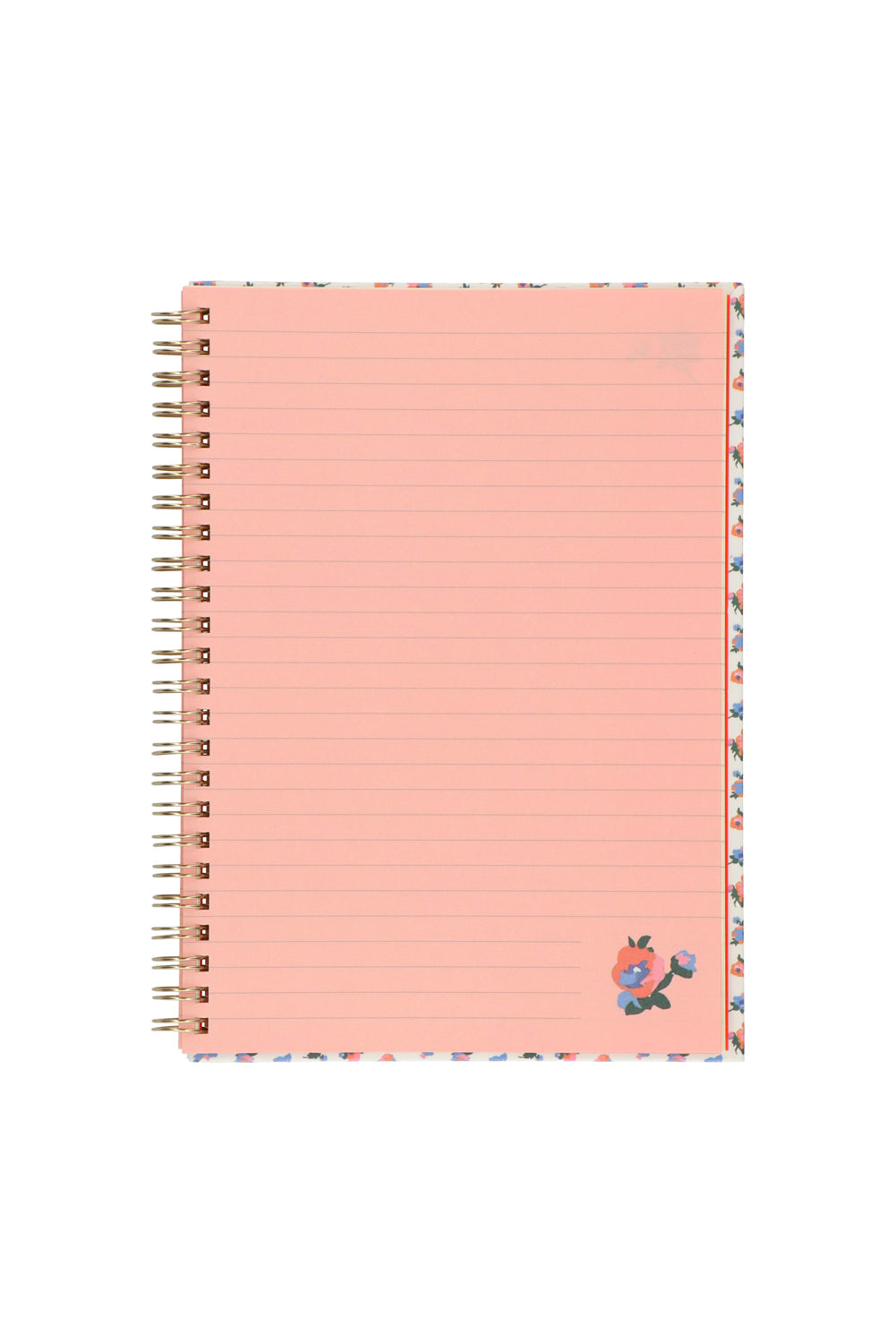 Paul & Joe Papeterie Carnet spirales ivoire pâquerettes A5 blanc