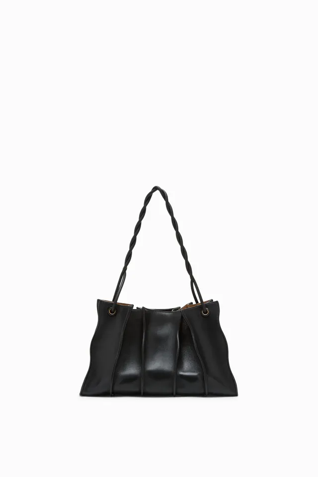 Ulla Johnson Adria FA261163 sac cuir Noir agneau convertible