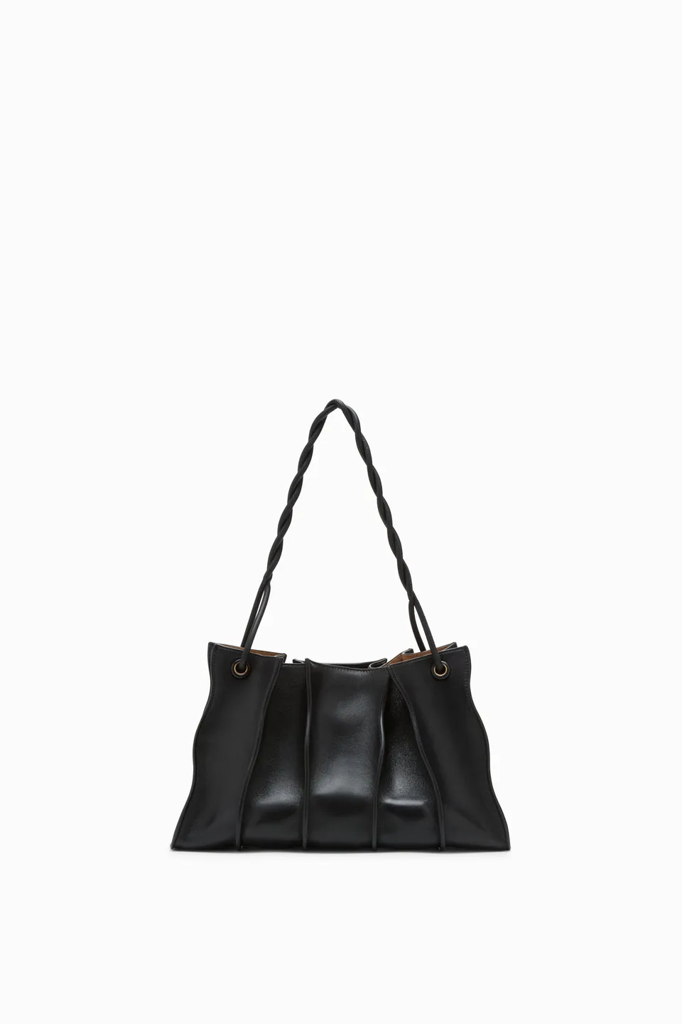 Ulla Johnson Adria FA261163 sac cuir Noir agneau convertible