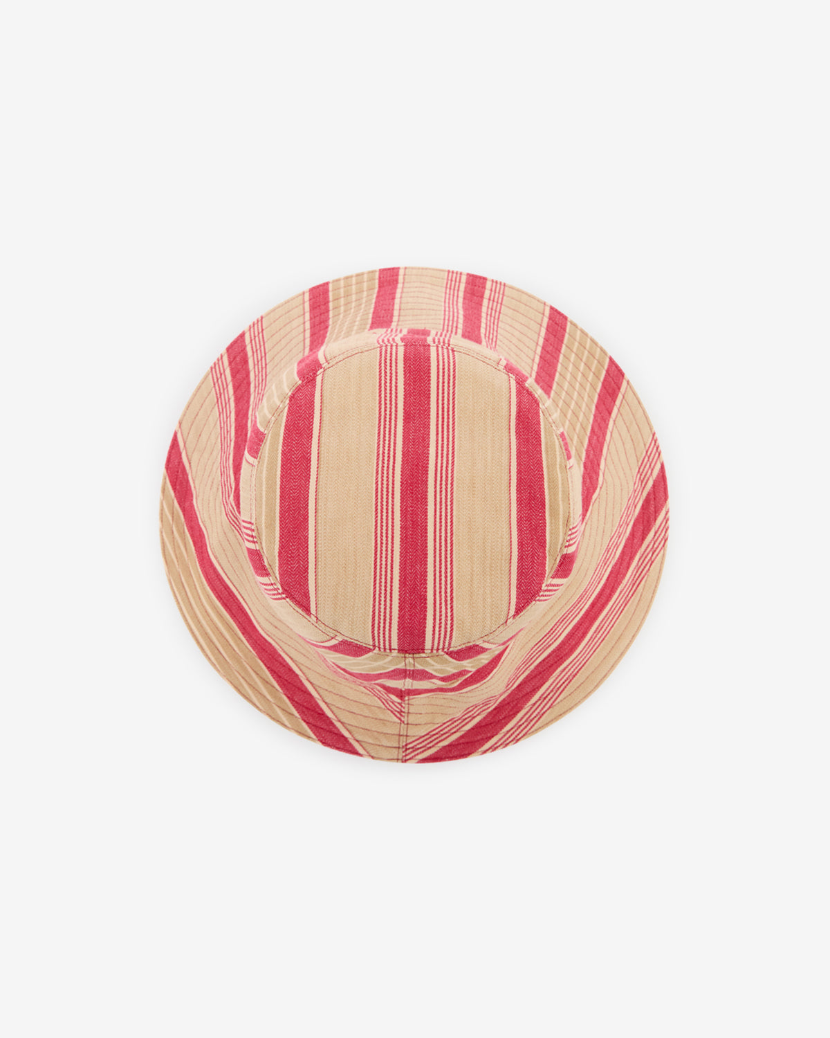 Isabel Marant Shaelyn CU074XFA bob coton rouge rayé