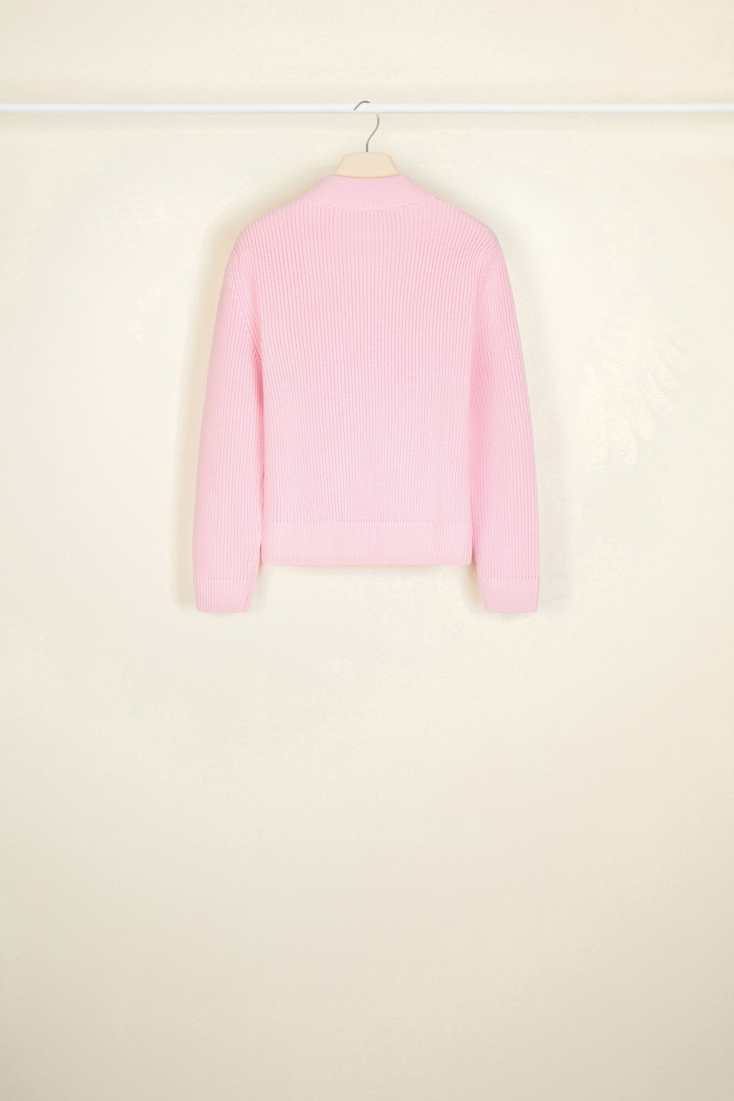 Patou KN048 pull marinière rose broche manche 3/4 XS