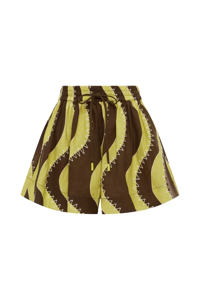 Alemais Frankie Short short lin taille élastique