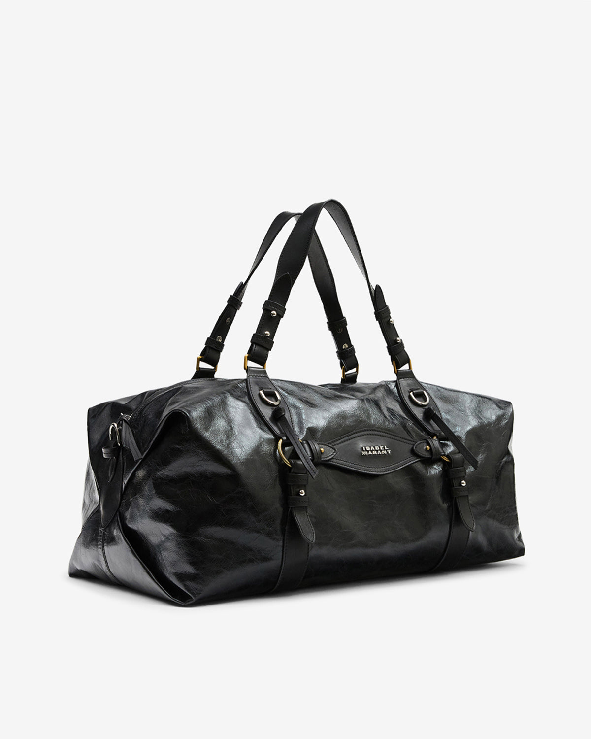 Isabel Marant Tilpa sac weekender cuir noir 58 cm